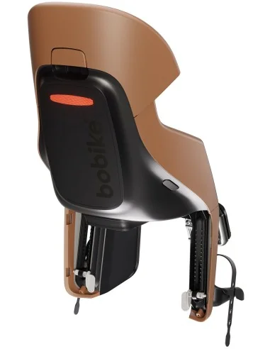 Kinderzitje achter Bobike Evolve Maxi - framebevestiging - Cinnamon Brown