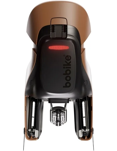 Kinderzitje achter Bobike Evolve Maxi - framebevestiging - Cinnamon Brown