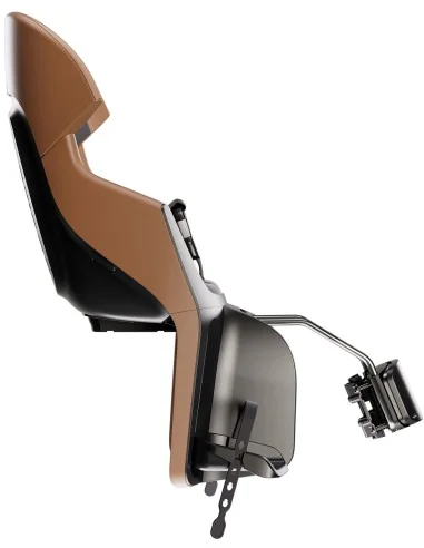Kinderzitje achter Bobike Evolve Maxi - framebevestiging - Cinnamon Brown