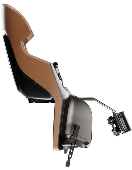 Kinderzitje achter Bobike Evolve Maxi - framebevestiging - Cinnamon Brown