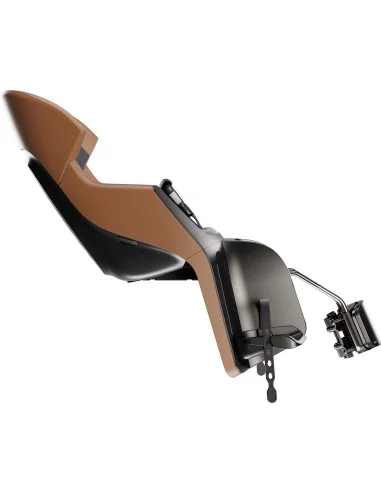 Kinderzitje achter Bobike Evolve Maxi - framebevestiging - Cinnamon Brown