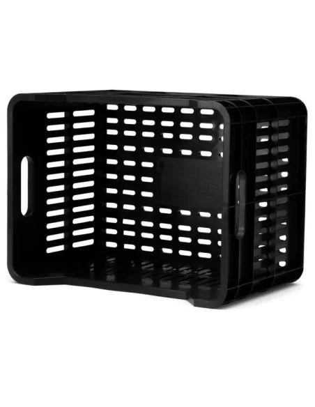 Gerecyclede Fietskrat Urban Proof Click 30 Liter - zwart