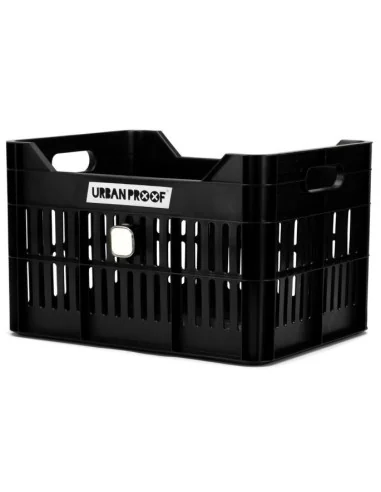Gerecyclede Fietskrat Urban Proof Click 30 Liter - zwart