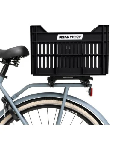 Gerecyclede Fietskrat Urban Proof Click 30 Liter - zwart