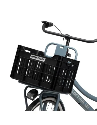 Gerecyclede Fietskrat Urban Proof Click 30 Liter - zwart