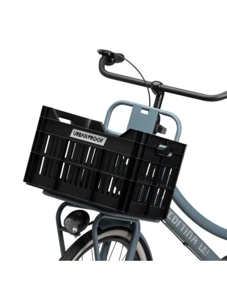 Gerecyclede Fietskrat Urban Proof Click 30 Liter - zwart