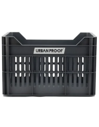 Gerecyclede Fietskrat Urban Proof Click 30 Liter - Asgrijs