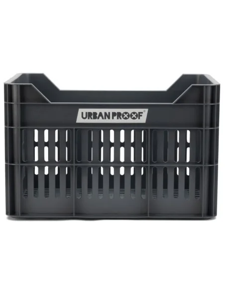 Gerecyclede Fietskrat Urban Proof Click 30 Liter - Asgrijs