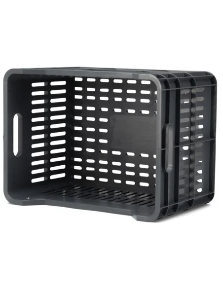 Gerecyclede Fietskrat Urban Proof Click 30 Liter - Asgrijs