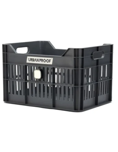Gerecyclede Fietskrat Urban Proof Click 30 Liter - Asgrijs