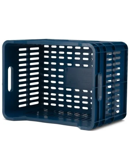 Gerecyclede Fietskrat Urban Proof Click 30 Liter - Donkerblauw