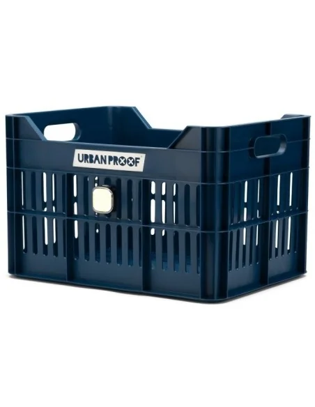 Gerecyclede Fietskrat Urban Proof Click 30 Liter - Donkerblauw
