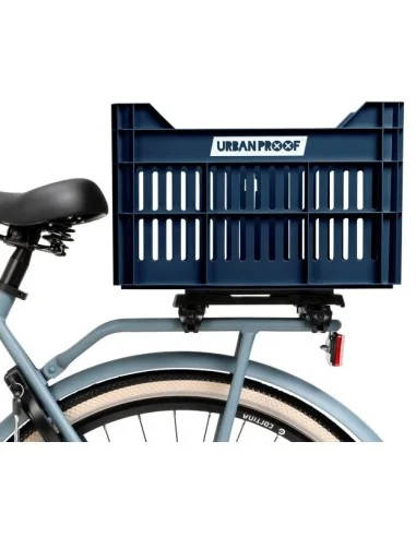 Gerecyclede Fietskrat Urban Proof Click 30 Liter - Donkerblauw