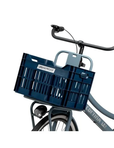 Gerecyclede Fietskrat Urban Proof Click 30 Liter - Donkerblauw