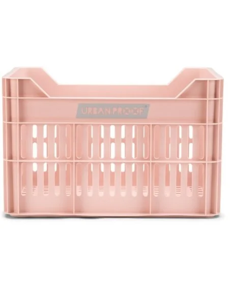 Gerecyclede Fietskrat Urban Proof Click 30 Liter - Pastelroze