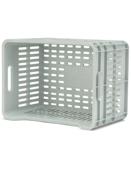 Gerecyclede Fietskrat Urban Proof Click 30 Liter - Mistig Mintgroen