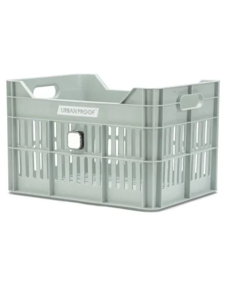 Gerecyclede Fietskrat Urban Proof Click 30 Liter - Mistig Mintgroen