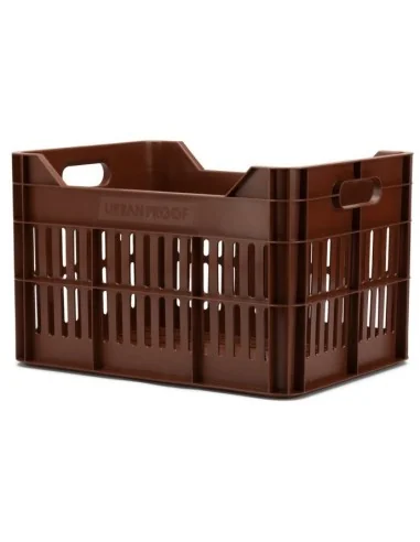 Gerecyclede Fietskrat Urban Proof Click 30 Liter - Donkerbruin