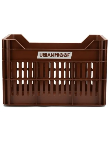 Gerecyclede Fietskrat Urban Proof Click 30 Liter - Donkerbruin