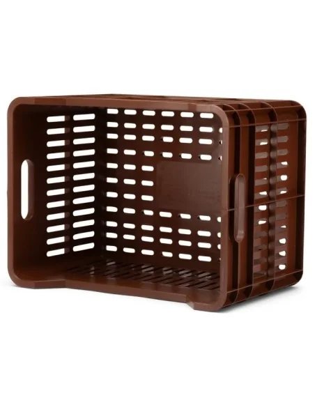 Gerecyclede Fietskrat Urban Proof Click 30 Liter - Donkerbruin