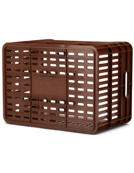 Gerecyclede Fietskrat Urban Proof Click 30 Liter - Donkerbruin