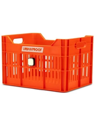 Gerecyclede Fietskrat Urban Proof Click 30 Liter - Oranje