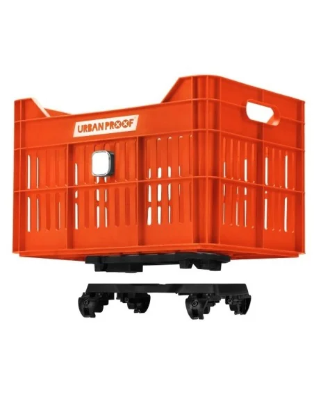 Gerecyclede Fietskrat Urban Proof Click 30 Liter - Oranje