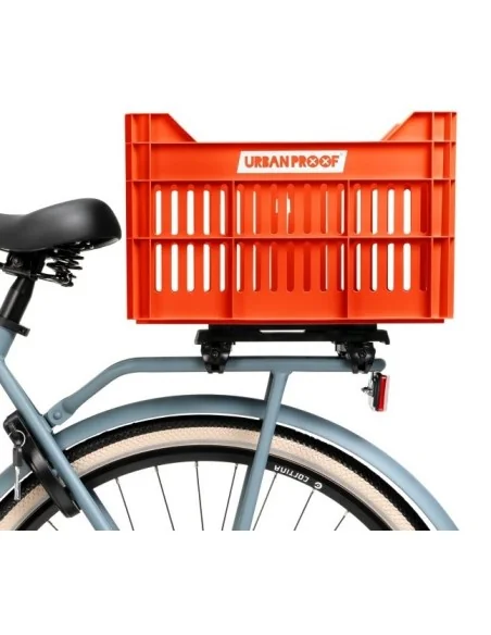 Gerecyclede Fietskrat Urban Proof Click 30 Liter - Oranje