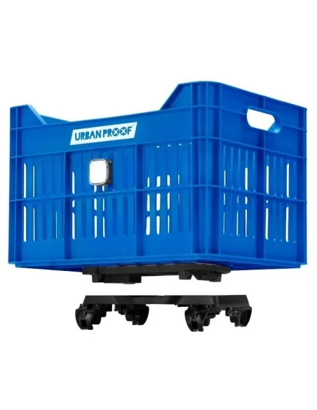 Gerecyclede fietskrat Urban Proof Click 30 liter - koningsblauw