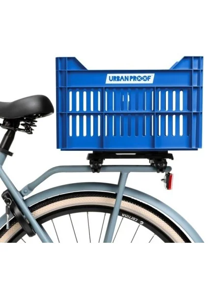 Gerecyclede fietskrat Urban Proof Click 30 liter - koningsblauw