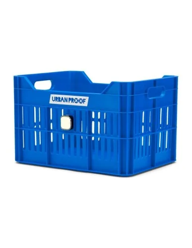 Gerecyclede fietskrat Urban Proof Click 30 liter - koningsblauw
