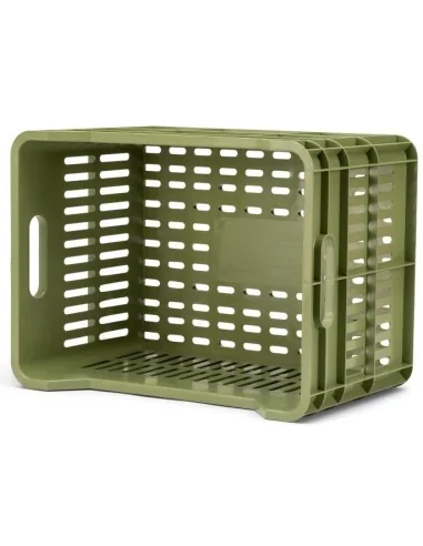 Gerecyclede fietskrat Urban Proof Click 30 liter - olijf groen