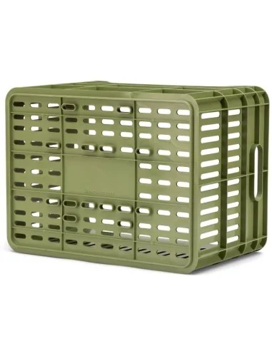 Gerecyclede fietskrat Urban Proof Click 30 liter - olijf groen