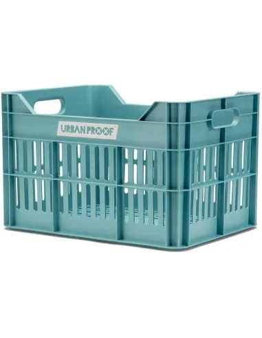 Gerecyclede fietskrat Urban Proof Click 30 liter - lucht blauw