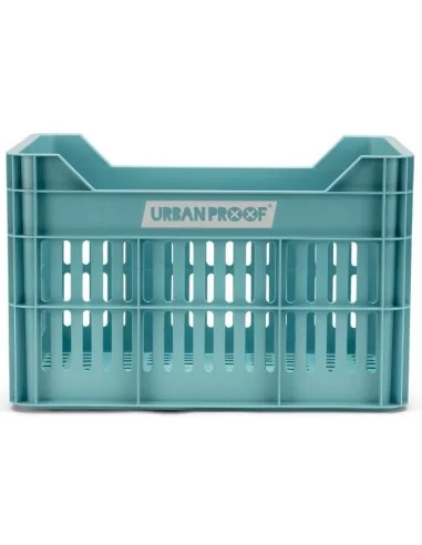 Gerecyclede fietskrat Urban Proof Click 30 liter - lucht blauw