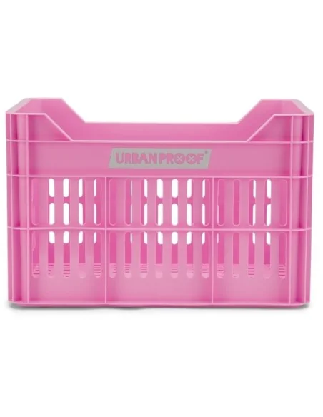 Gerecyclede Fietskrat Urban Proof Click 30 Liter - Felroze