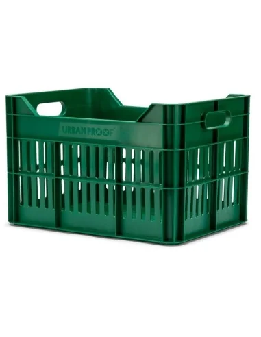 Gerecyclede Fietskrat Urban Proof Click 30 Liter - Retro Groen