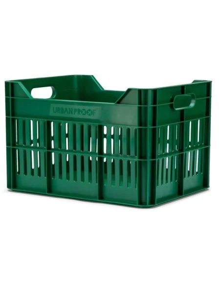 Gerecyclede Fietskrat Urban Proof Click 30 Liter - Retro Groen