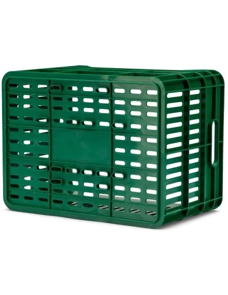 Gerecyclede Fietskrat Urban Proof Click 30 Liter - Retro Groen