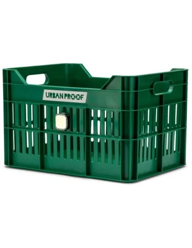 Gerecyclede Fietskrat Urban Proof Click 30 Liter - Retro Groen