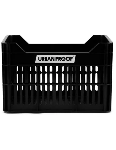 Gerecyclede fietskrat Urban Proof Junior 15 liter - zwart