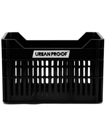 Gerecyclede fietskrat Urban Proof Junior 15 liter - zwart