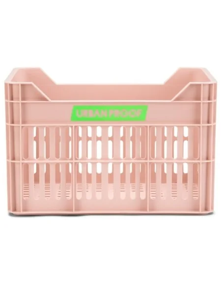 Gerecyclede Fietskrat Urban Proof Junior 15 Liter - Pastelroze
