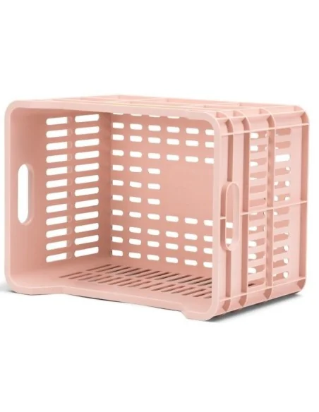 Gerecyclede Fietskrat Urban Proof Junior 15 Liter - Pastelroze