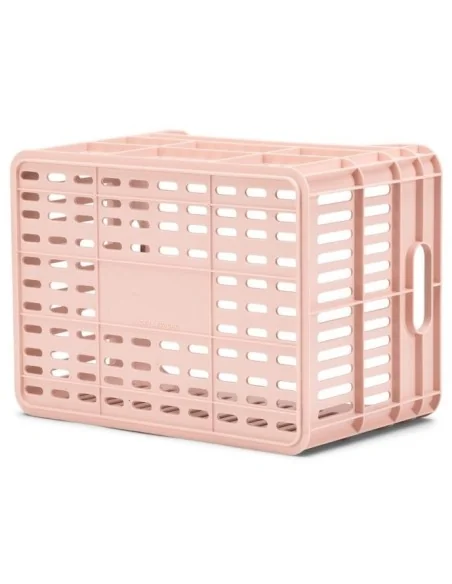 Gerecyclede Fietskrat Urban Proof Junior 15 Liter - Pastelroze