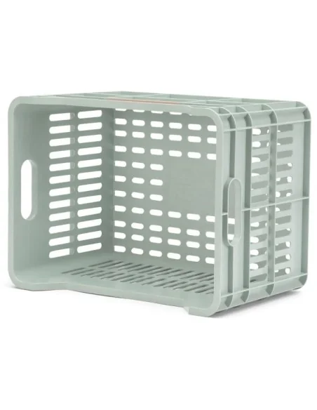 Gerecyclede Fietskrat Urban Proof Junior 15 Liter - Mistig Mintgroen