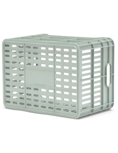 Gerecyclede Fietskrat Urban Proof Junior 15 Liter - Mistig Mintgroen