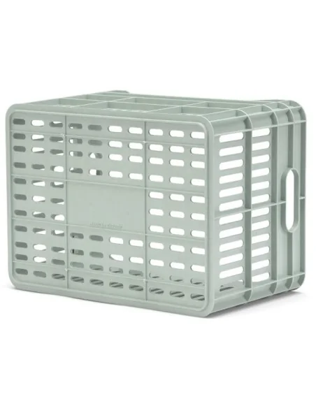 Gerecyclede Fietskrat Urban Proof Junior 15 Liter - Mistig Mintgroen