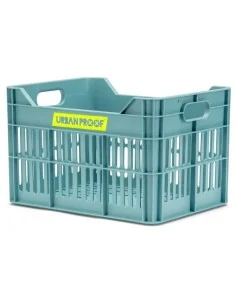 Gerecyclede Fietskrat Urban Proof Junior 15 Liter - Luchtblauw