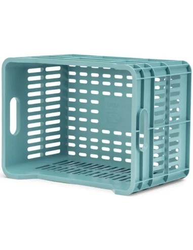 Gerecyclede Fietskrat Urban Proof Junior 15 Liter - Luchtblauw